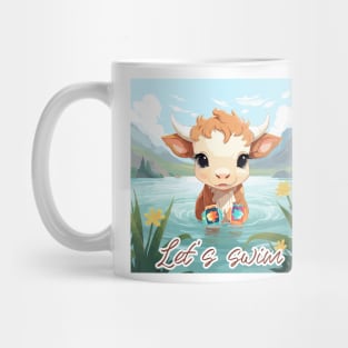 Let's swim Mug